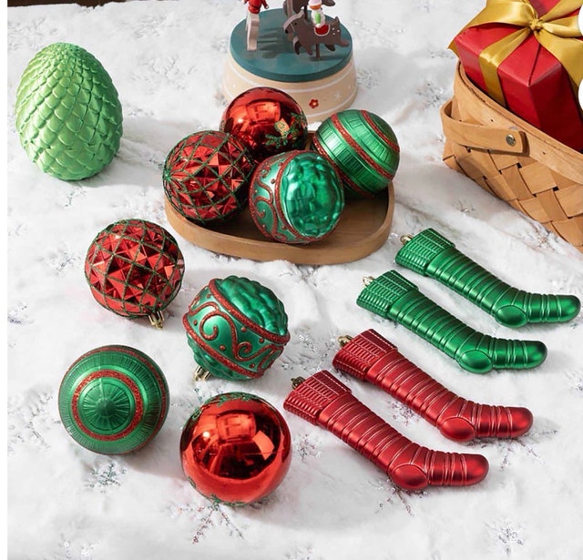 Brand New GIRLIBER 150 Piece Christmas Tree Festive Ornament Set - photo 2