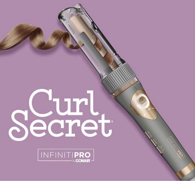 New InfinitiPRO Conair Curl Secret Ceramic Automatic Hair Curler