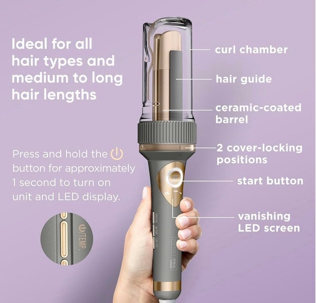 New InfinitiPRO Conair Curl Secret Ceramic Automatic Hair Curler - photo 4