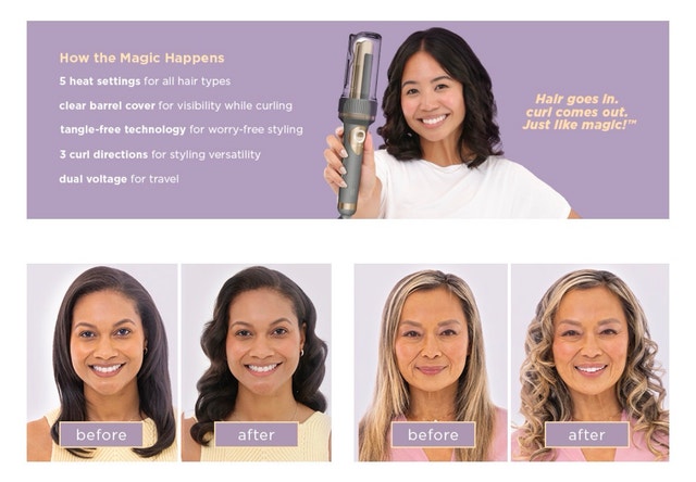 New InfinitiPRO Conair Curl Secret Ceramic Automatic Hair Curler - photo 5