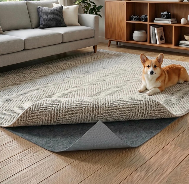 Brand New Comfypad Thick Felt Non-Slip Rug Pad 6x9 Ft