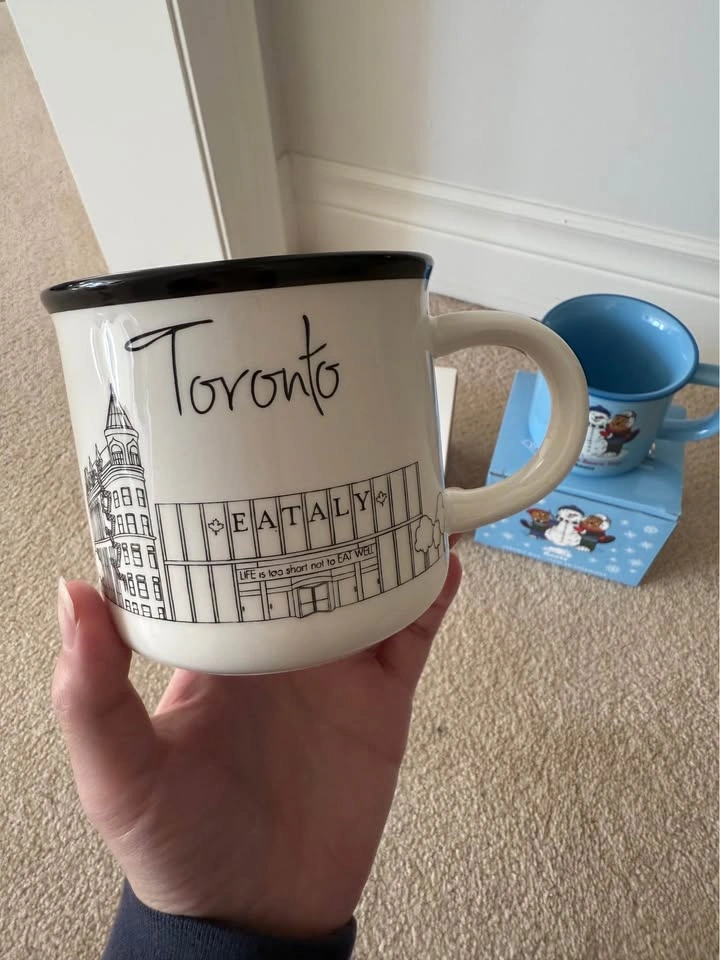 Eataly Toronto and Roots Buddy's Snow Day Ceramic Mugs - photo 2