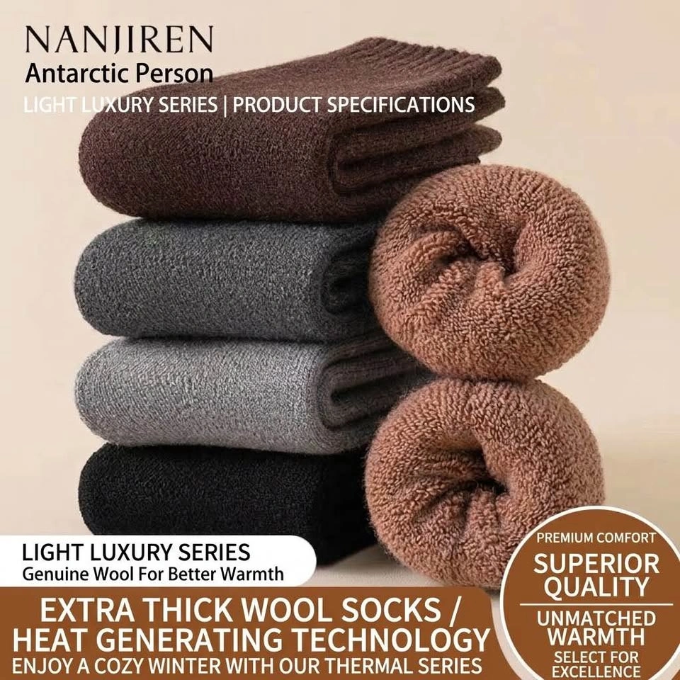 Women Extra Thick Wool Socks (4 pairs) - photo 2