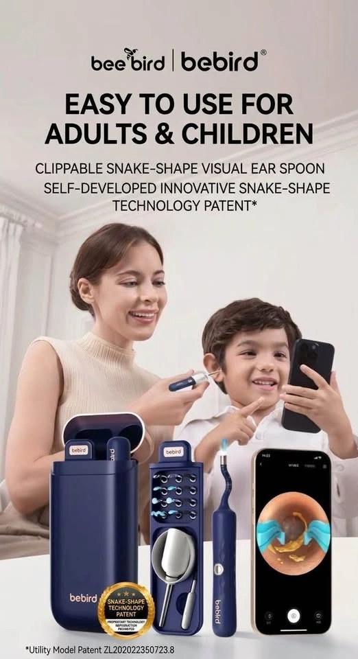 Bebird 5-Function Visual Ear Spoon (White color) - photo 2