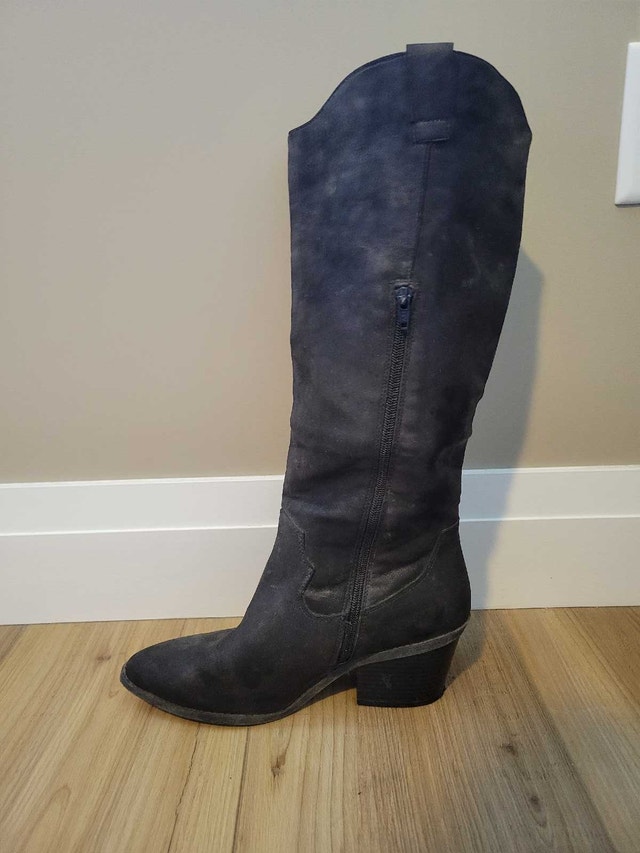 Women's Tall Knee-High Boots - Black - Size 10 - photo 2
