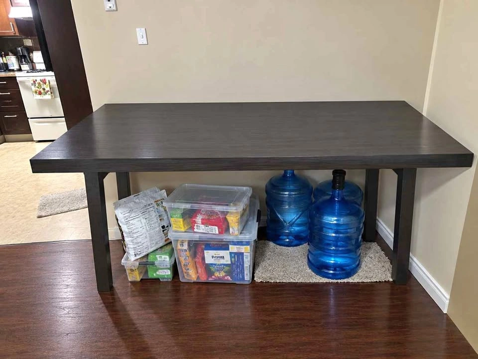 Dark Brown Dining Table