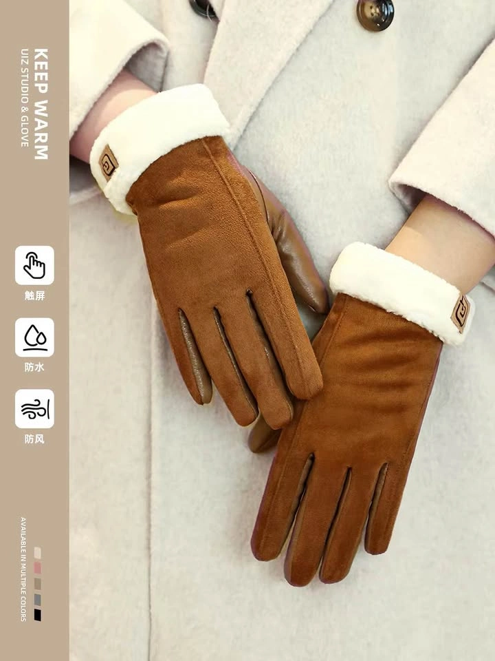 Women Fleece-Lined Waterproof Touchscreen Gloves - photo 2
