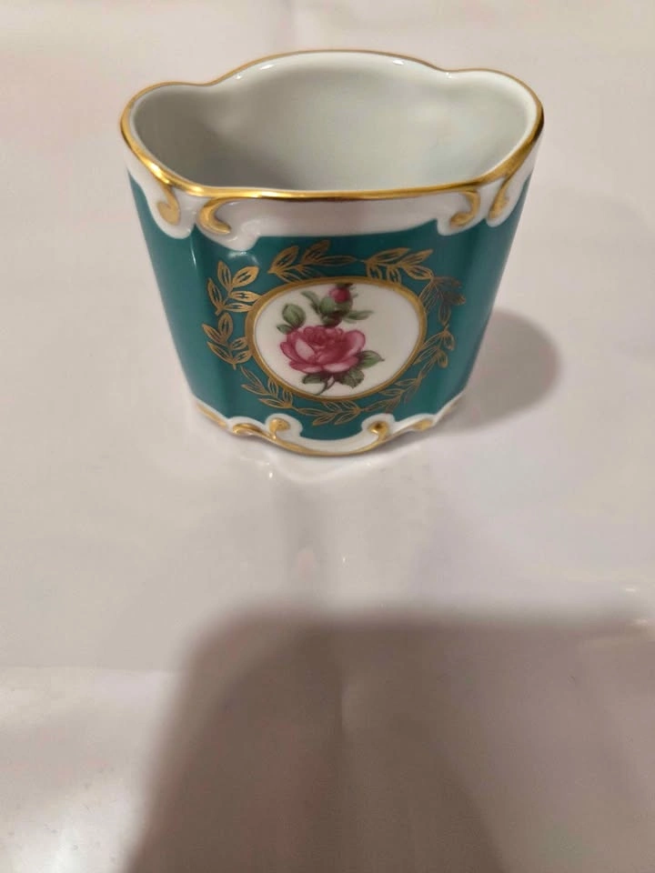 JLMENAU Graf Von Henneberg Floral Trinket Dish - East Germany - photo 3
