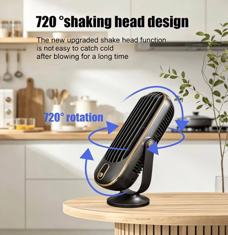 Portable USB Desktop Fan (White color) - photo 3