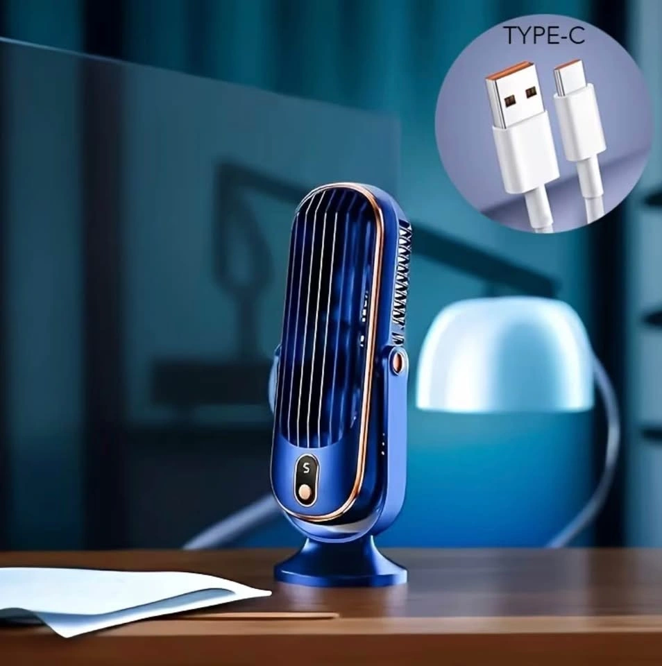 Portable USB Desktop Fan (White color) - photo 5