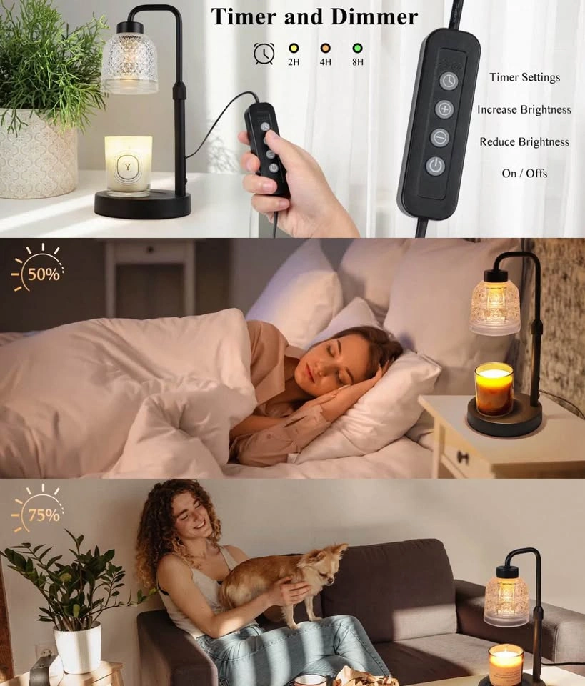 Candle Warmer Lamp with Timer Dimmable - photo 3