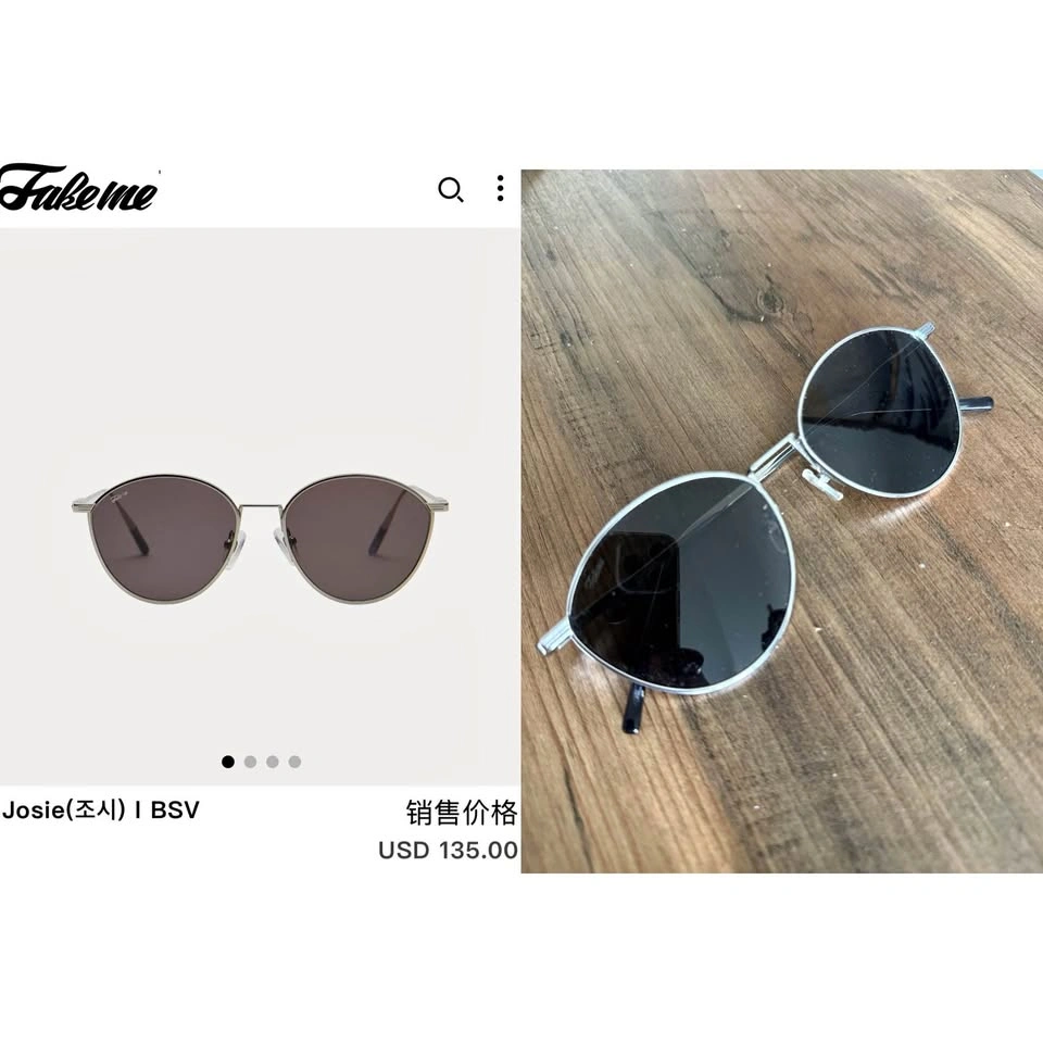 Korean brand Fake Me Sunglasses