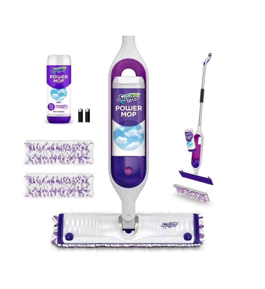 Swiffer PowerMop Multi-Surface Floor Cleaning Mop + 6 pad refill