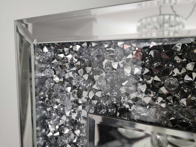 Crushed Diamond LED Floor Mirror - photo 3