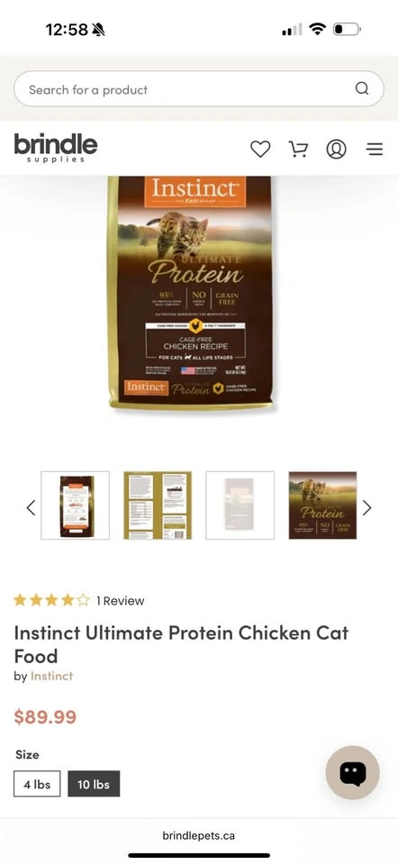 Instinct Ultimate Protein Chicken Cat Food - photo 3