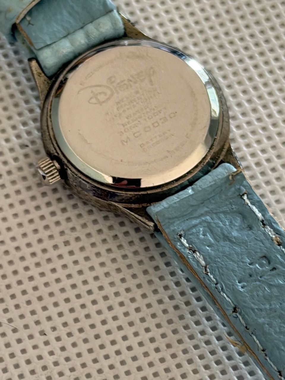Disney Tinker Bell Watch Light Blue Strap( new band and battery) - photo 5