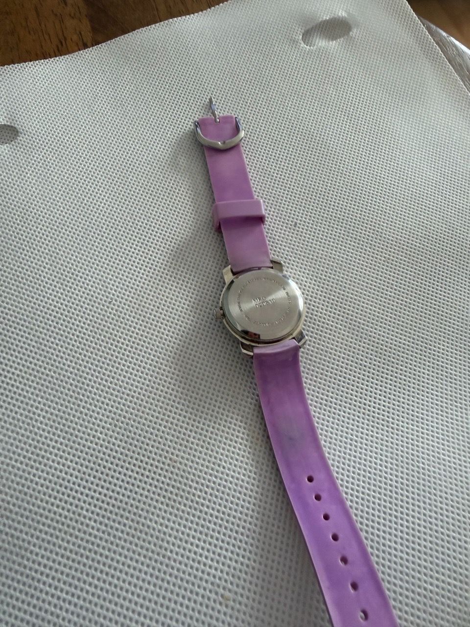 Kids Analog Watch Ladybug Purple Strap(new battery) - photo 3