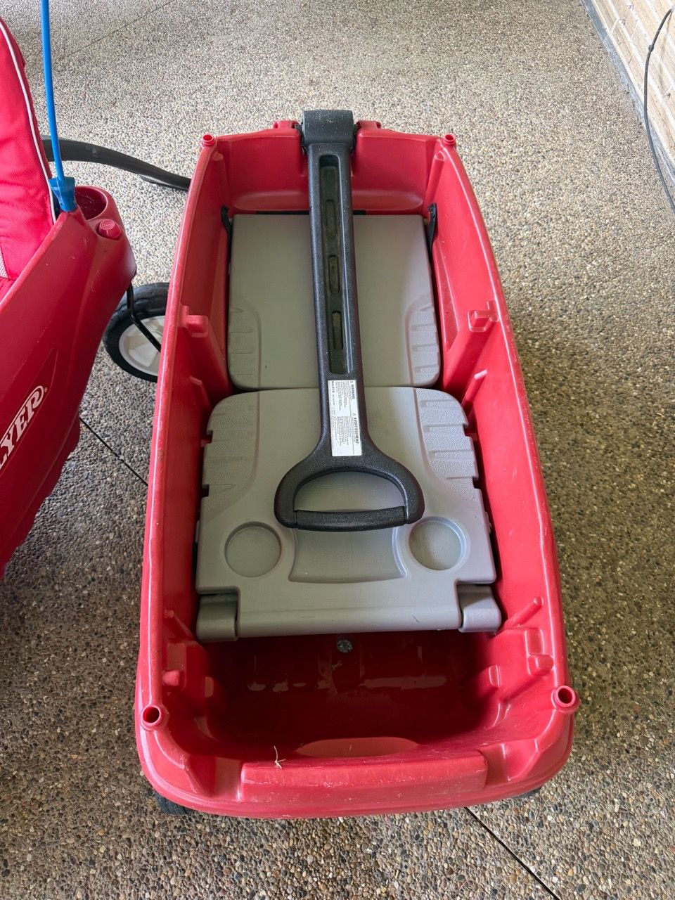 Radio Flyer Red Plastic Kids Wagon
