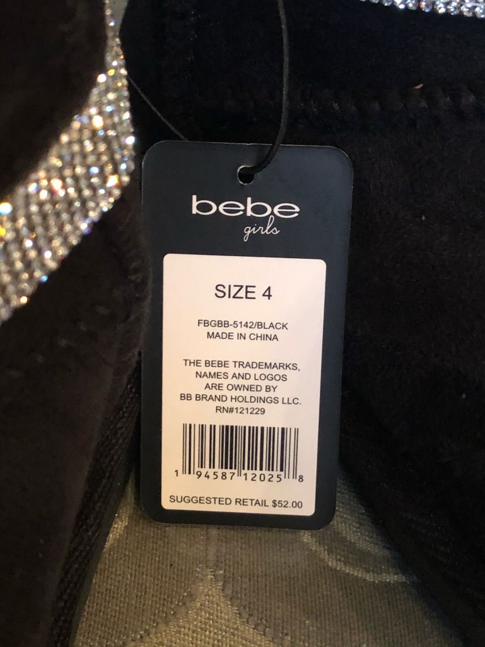 BEBE Boots with Rhinestone Strap - photo 3