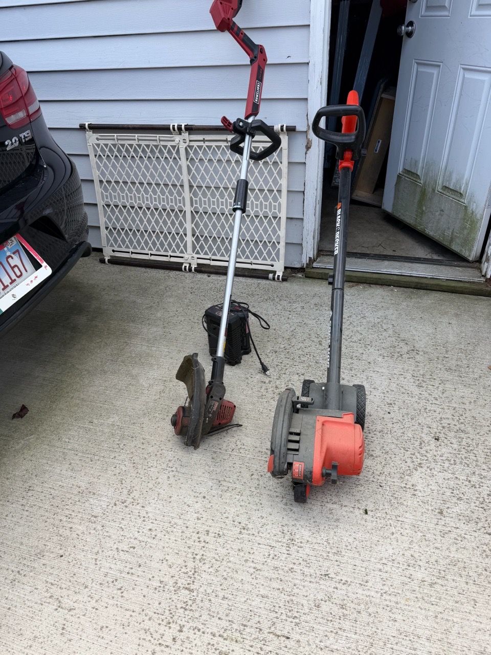 Black & Decker Electric Edger and Craftsman String Trimmer