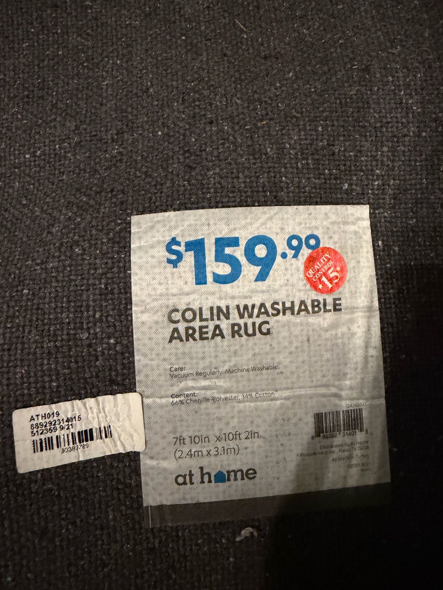 At Home Colin brand washable area rug - photo 4