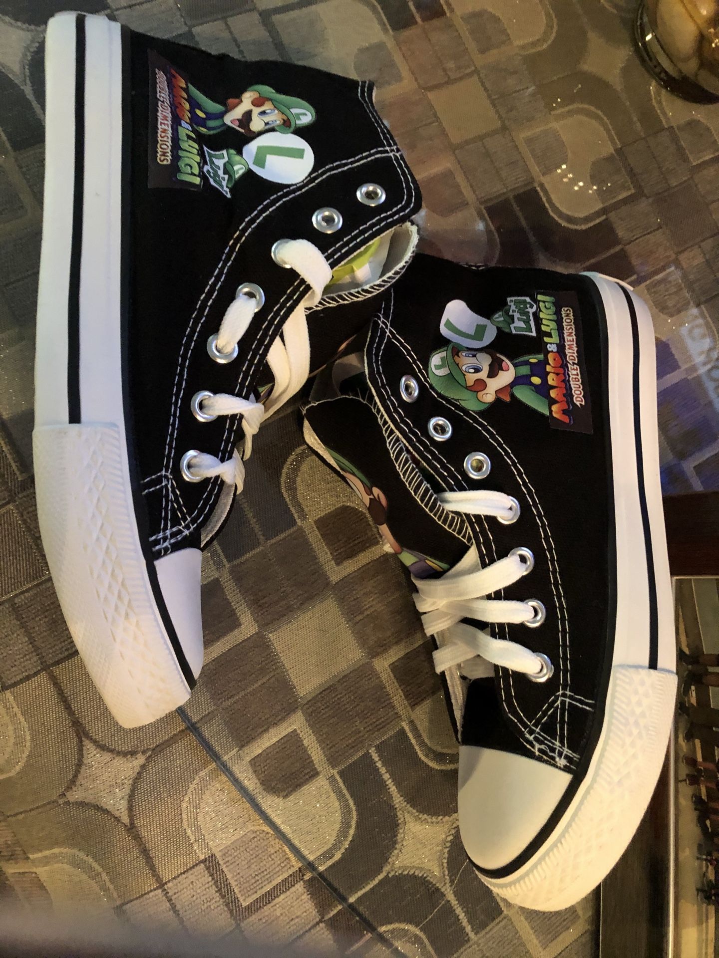 Luigi size 5 and Mario & Luigi size 8 shoes - photo 4