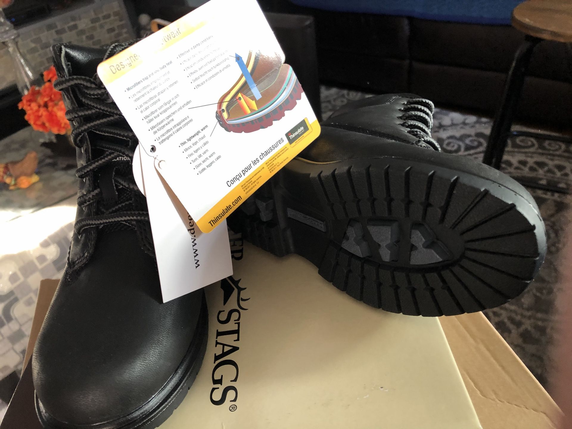 Toddler boots size 12 new thinsulate waterproof - photo 2
