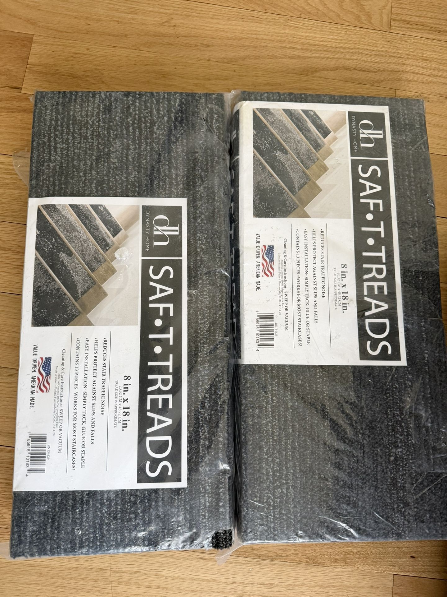 Dynasty Home Saf-T-Treads Non-Slip Carpet Stair Treads
