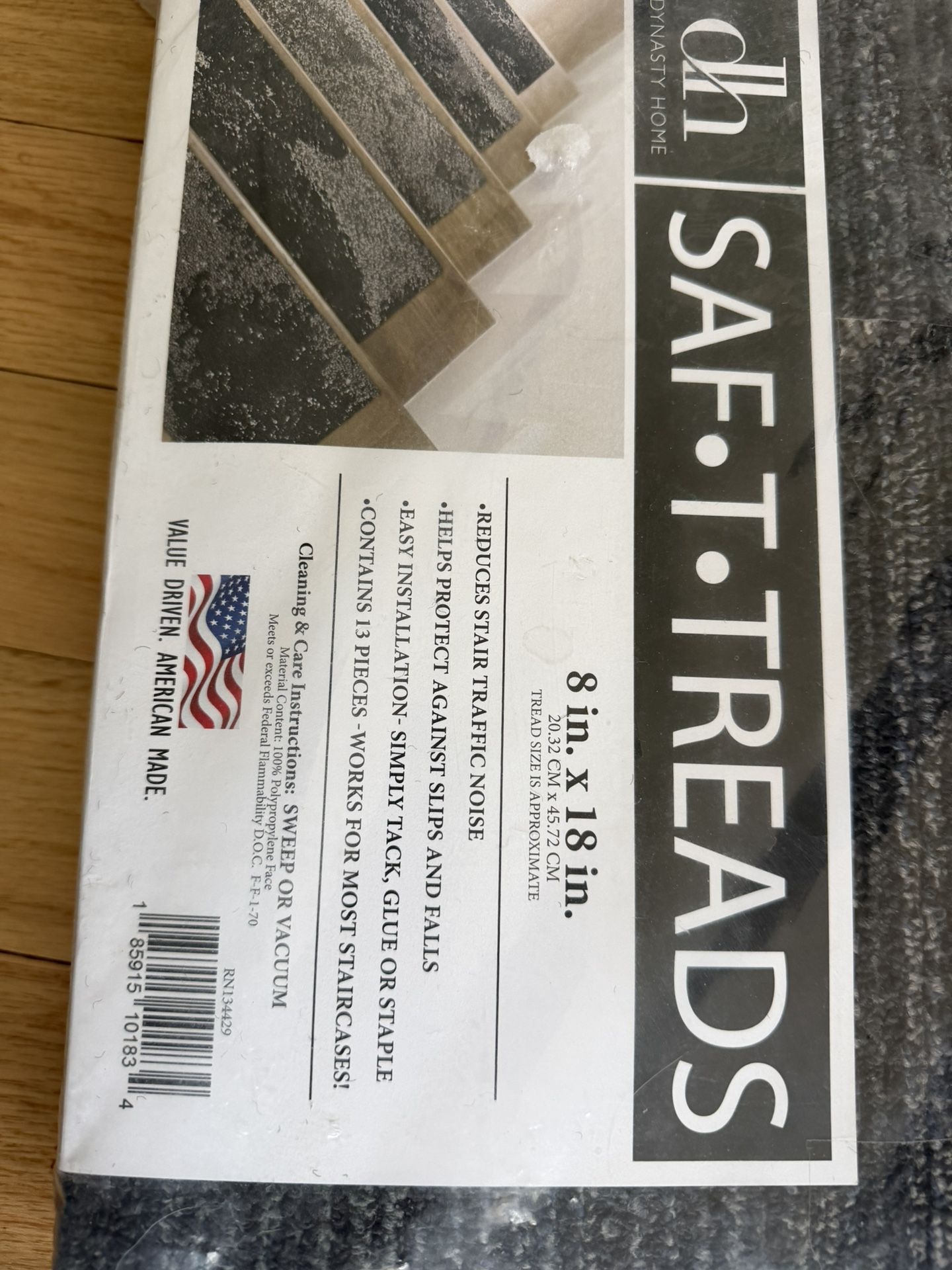 Dynasty Home Saf-T-Treads Non-Slip Carpet Stair Treads - photo 2