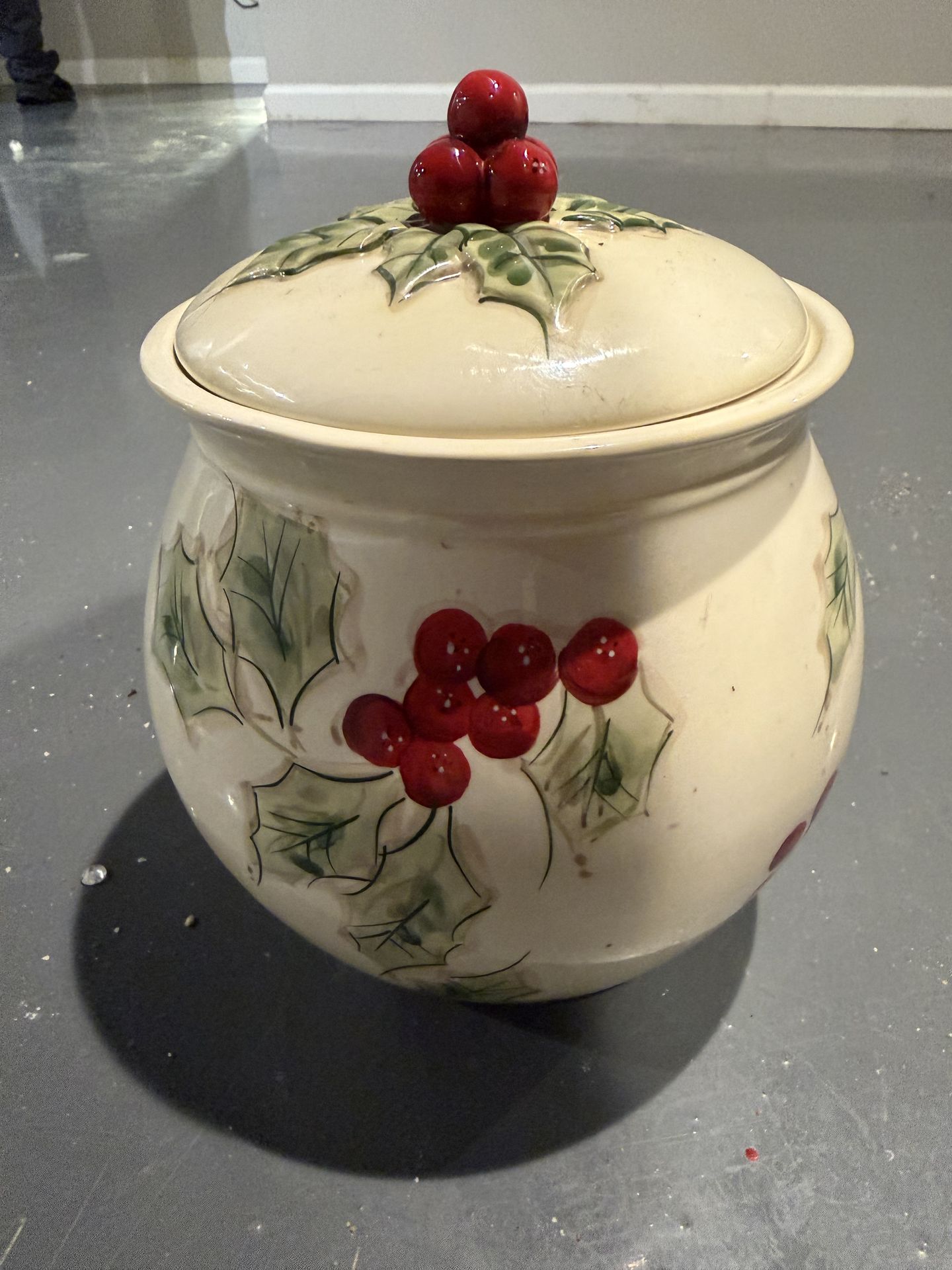 Cookie jar Lenox holiday