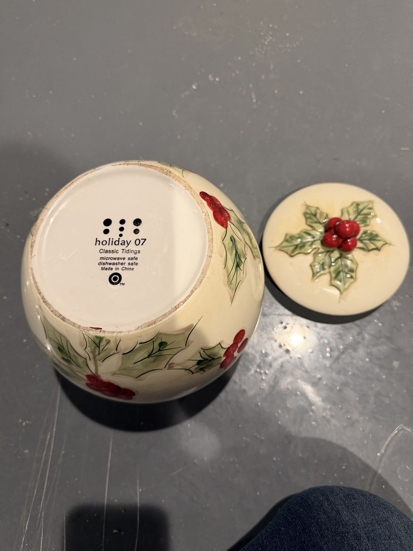 Cookie jar Lenox holiday - photo 3
