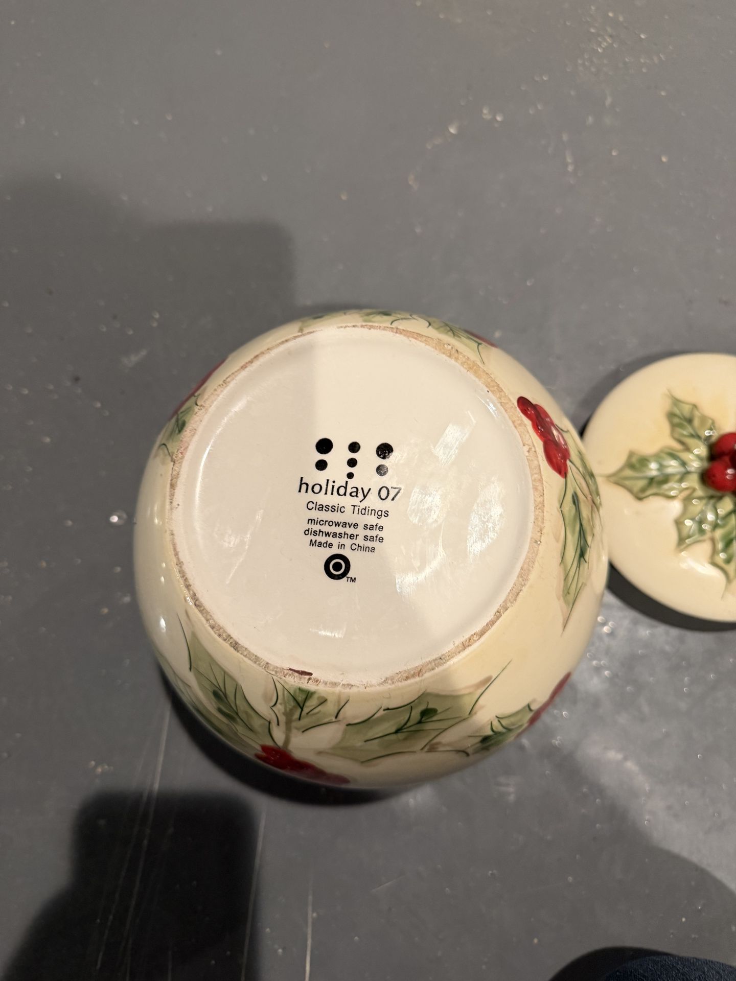 Cookie jar Lenox holiday - photo 4