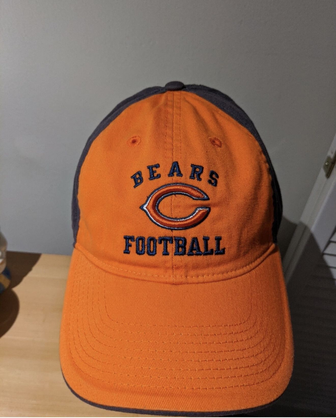 Chicago Bears Football NFL Team Apparel Authentic Orange and Blu