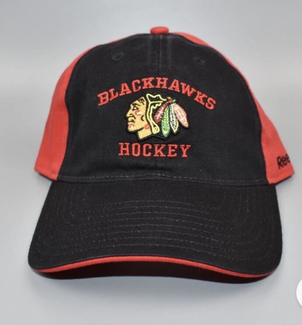 Chicago Blackhawks Hockey Reebok Vintage Strapback Cap Hat