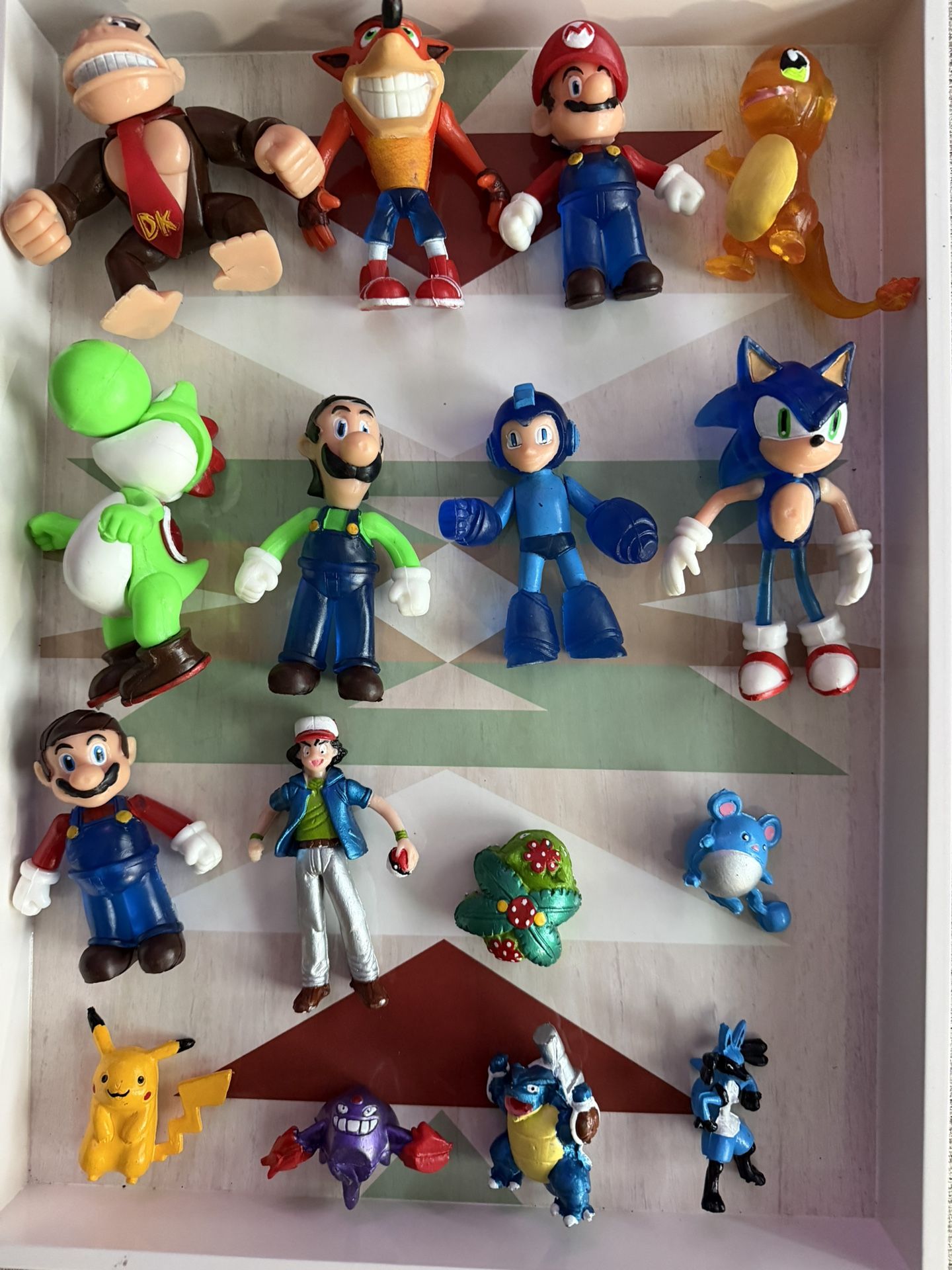 16 Pcs Mario Collection