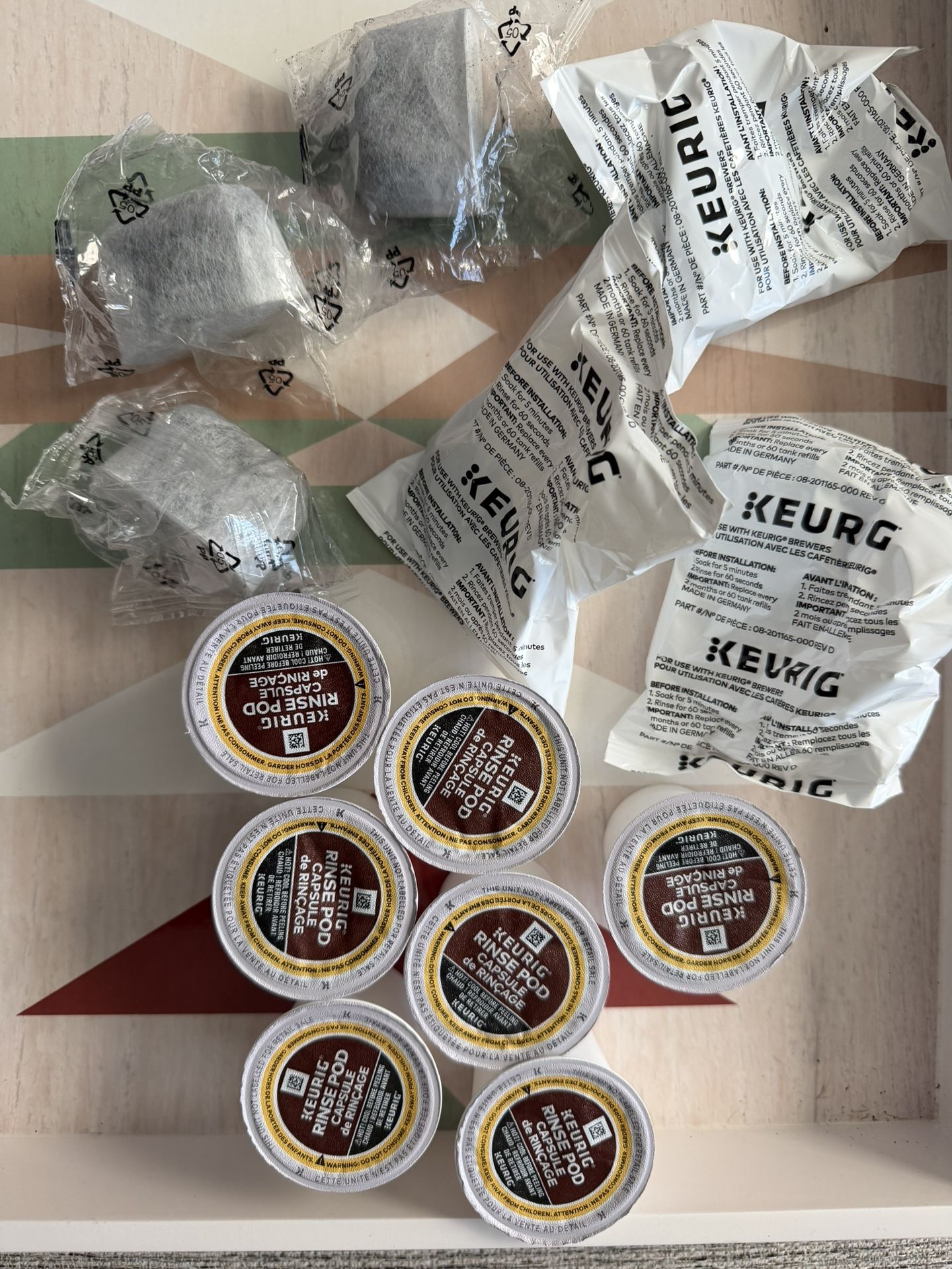 Keurig Rinse Pod And Water Filters Cartilages