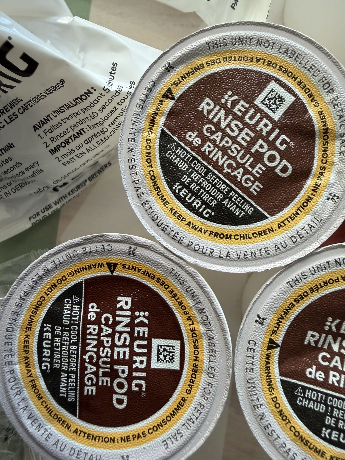 Keurig Rinse Pod And Water Filters Cartilages - photo 2