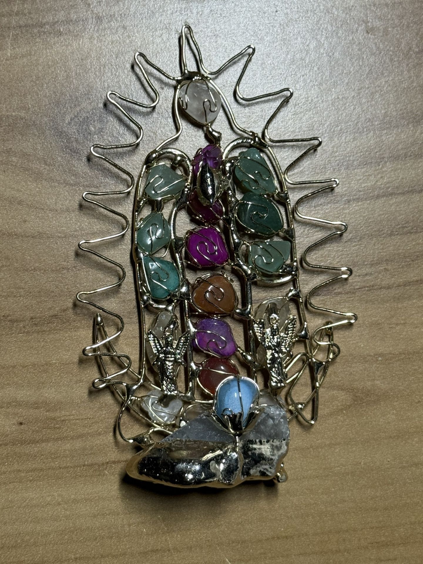 Virgen de Guadalupe Cuarzos - photo 3