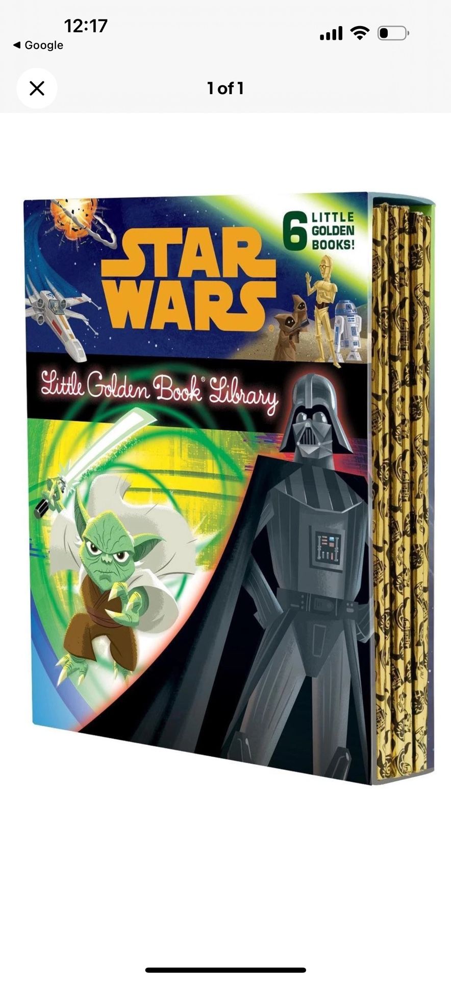 The Star Wars Little Golden Book Library