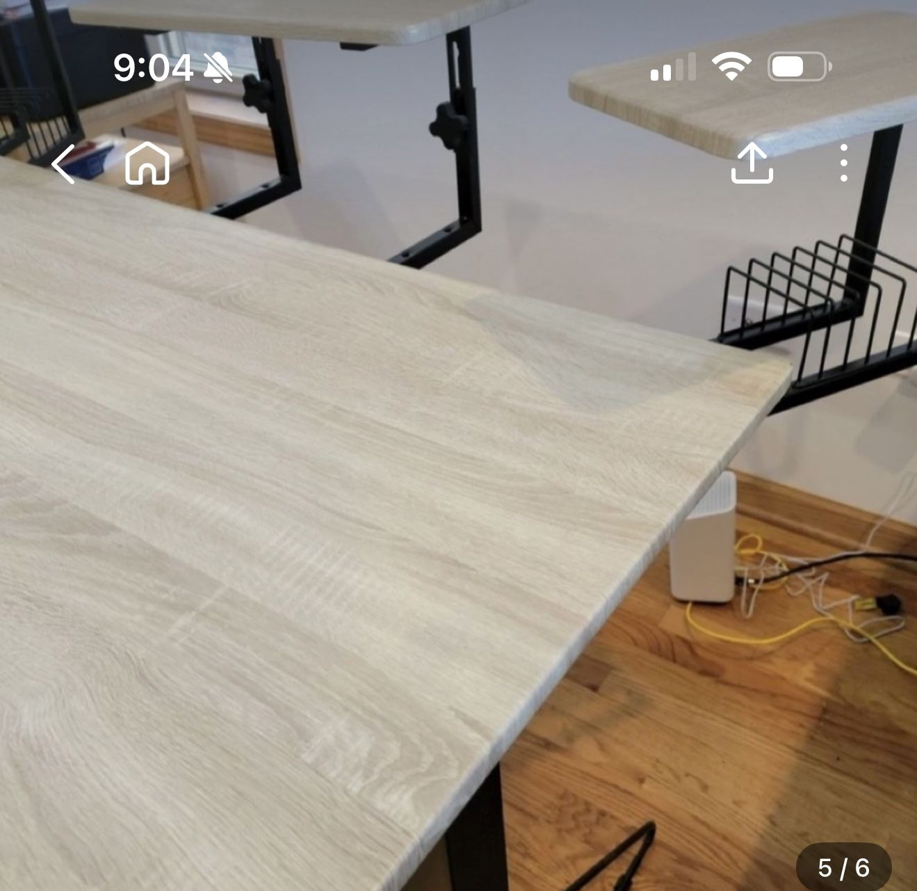 Large Gaming Desk with Monitor Stands and Accessory Holders - photo 4