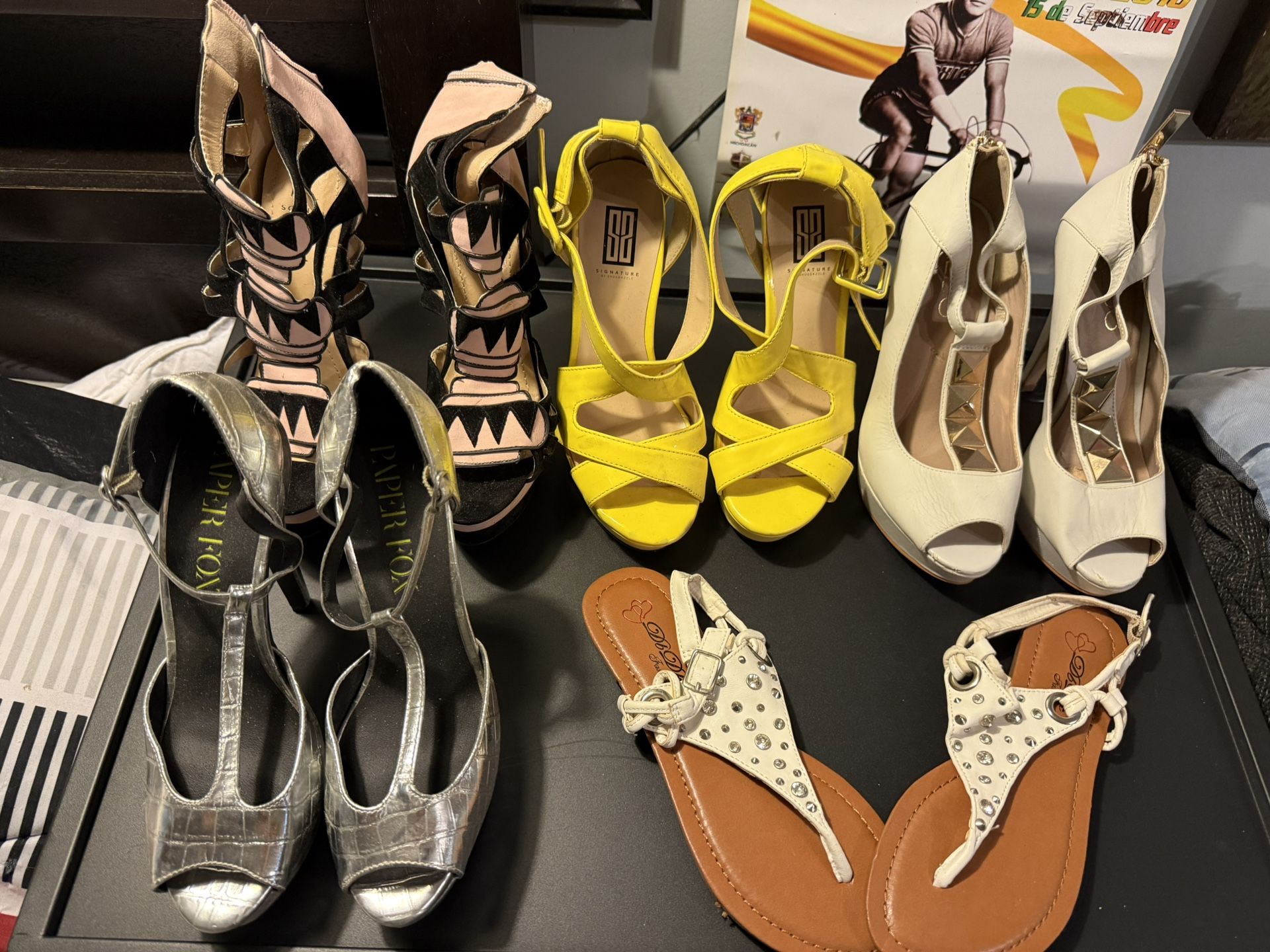 6 Pairs of Shoes