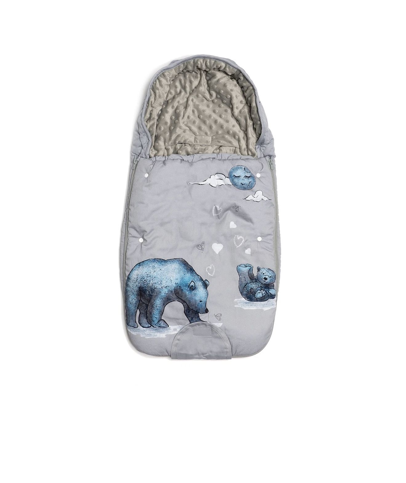 Durable Stroller Blanket and Sleeping Bag Sleep Sack With Socks - photo 2