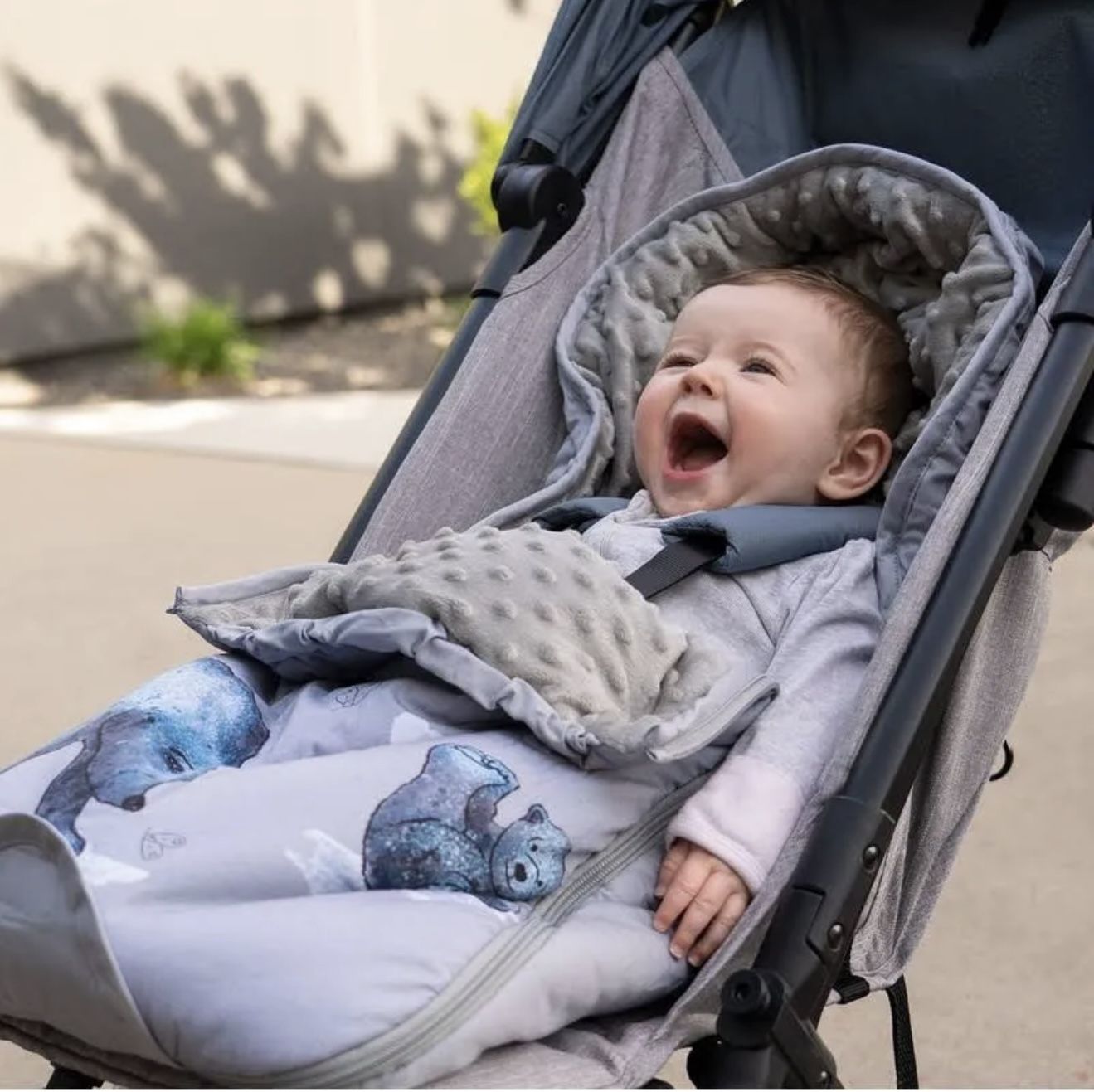 Durable Stroller Blanket and Sleeping Bag Sleep Sack With Socks - photo 4