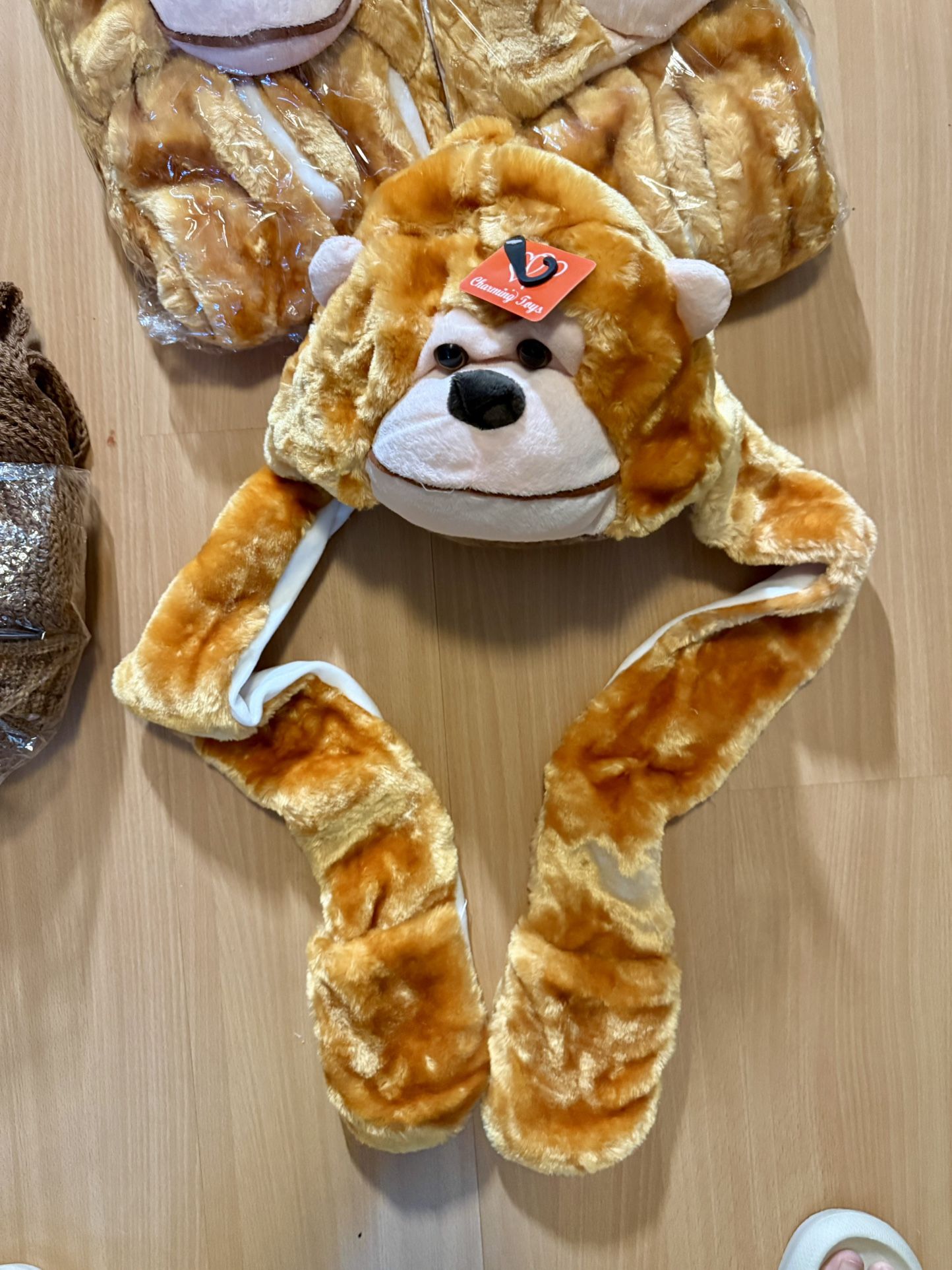 Animal Hood Hat for Kids and Adults One Size with Mittens