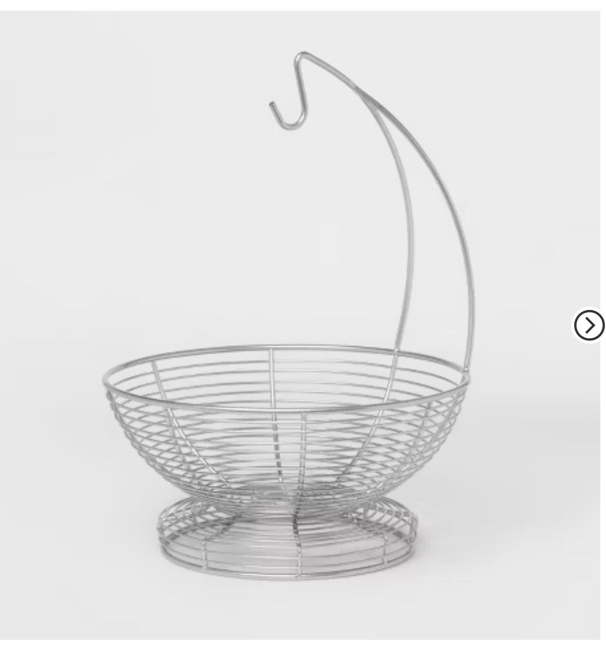 Steel Wire Fruit Basket - Threshold - photo 2