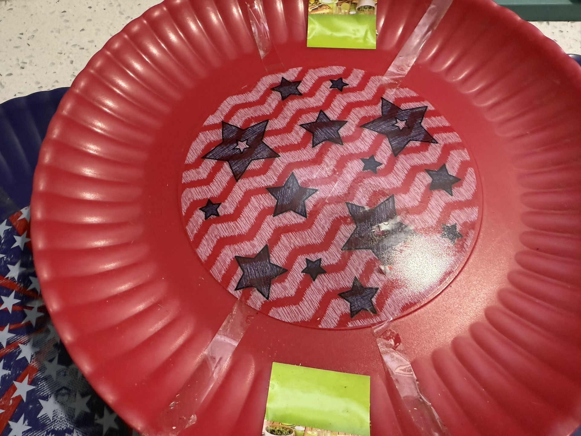 Crofton 4 Pack Reusable Plates (6 Sets) - photo 3