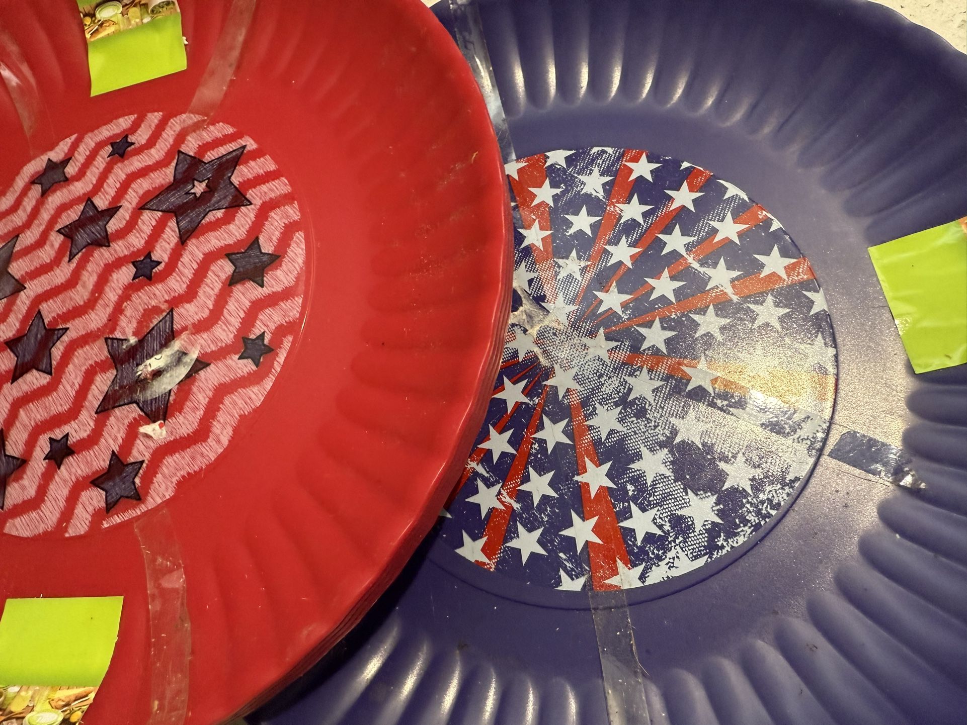 Crofton 4 Pack Reusable Plates (6 Sets) - photo 4
