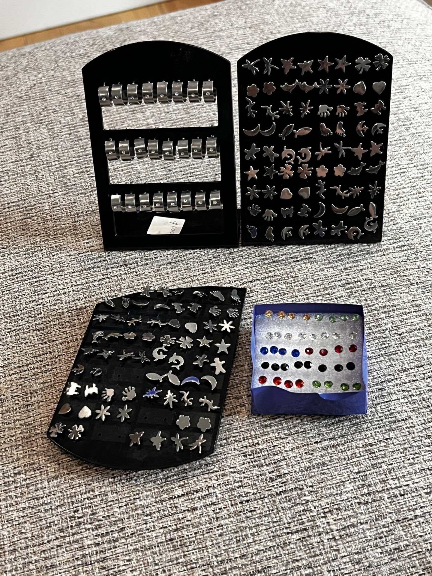 Over 100pcs Of Stainless Steel Earrings