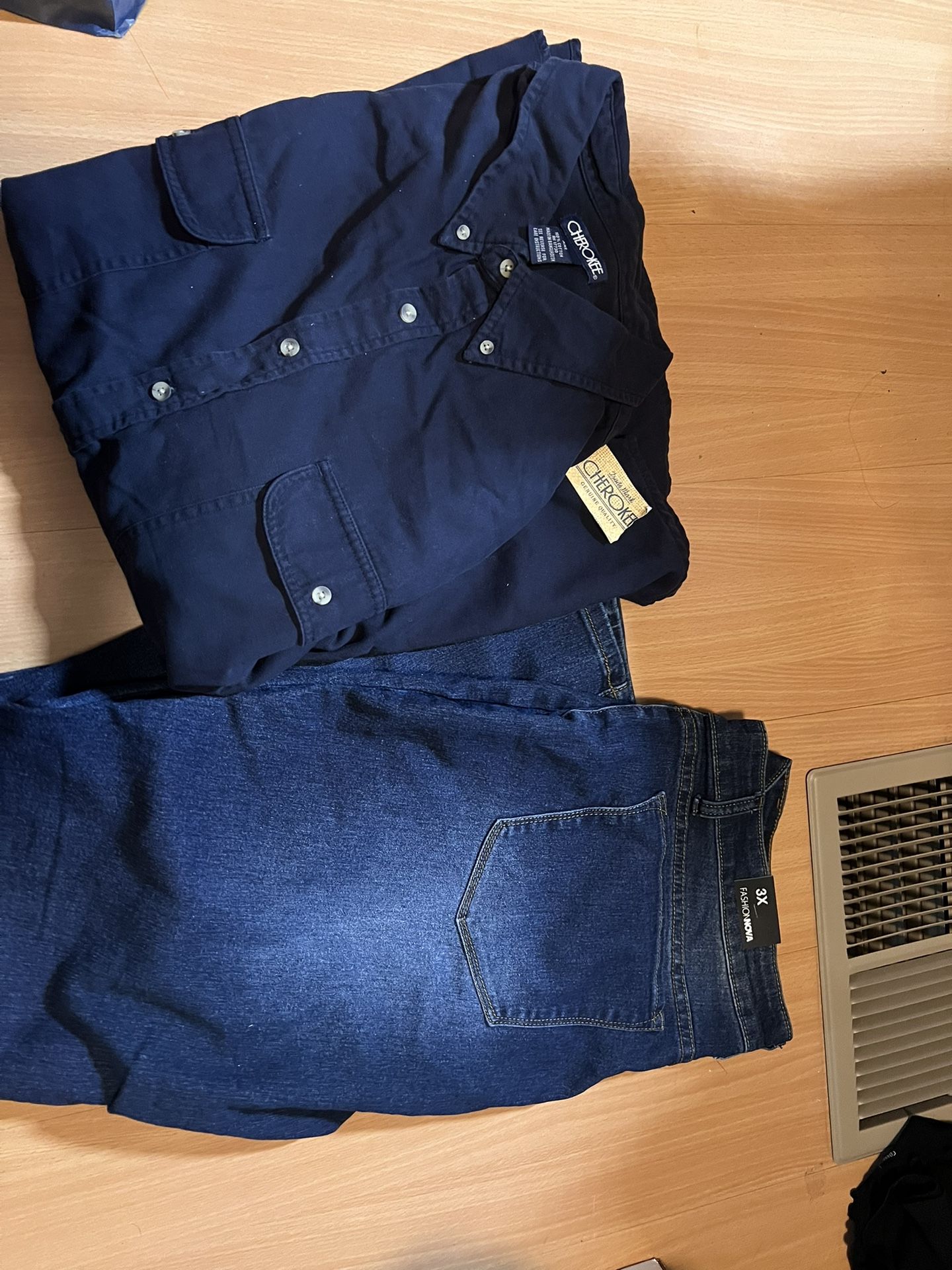 Jeans And Shirt New With Tags