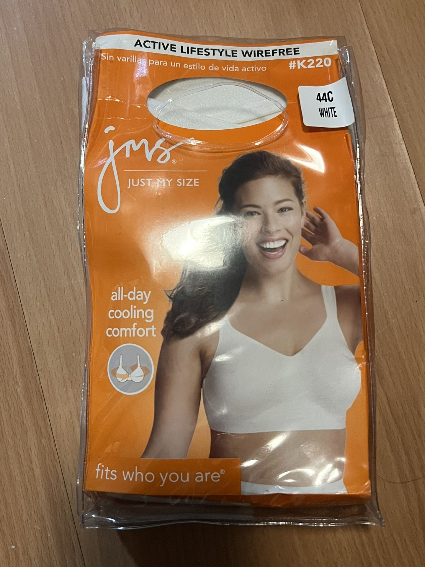 Just My Size Bras 44C New